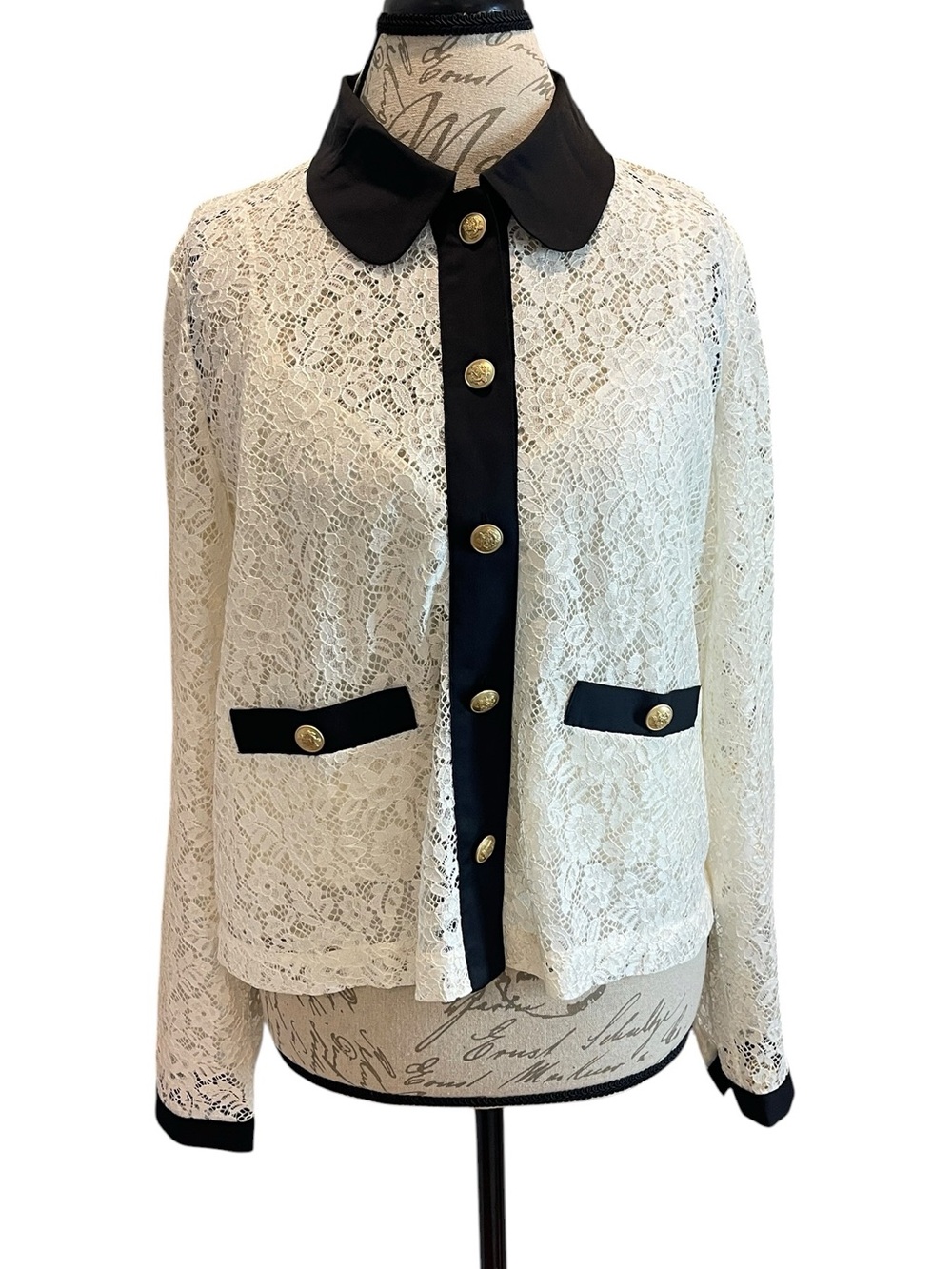 J .Crew Lace Blouse Louisa Lady Shirt new with tags